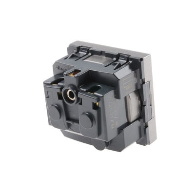 Legrand 1 Gang Plug Socket, 16A, Type E - French, Indoor Use