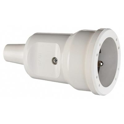 ABL Sursum French Mains Sockets, 16A, Cable Mount