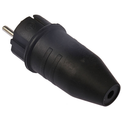 ABL Sursum French / German Mains Plug, 16A, Cable Mount, 250 V