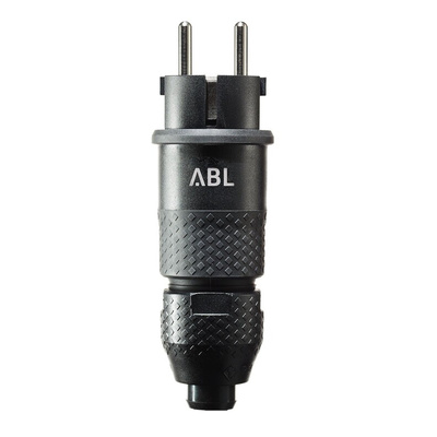 ABL Sursum French / German Mains Plug, 16A, Cable Mount, 250 V