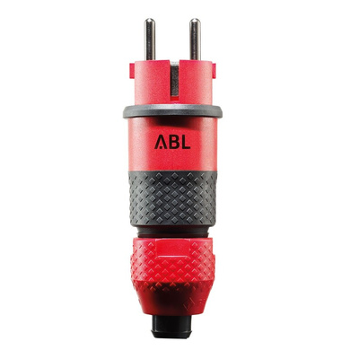 ABL Sursum French / German Mains Plug, 16A, Cable Mount, 250 V