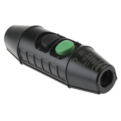 Kopp Inline Mains RCD Connector PRCD 2 Pole ,Rated At 16 A, 30 mA,230 V ac