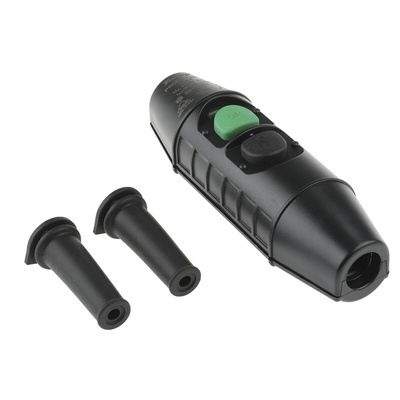 Kopp Inline Mains RCD Connector PRCD 2 Pole ,Rated At 16 A, 30 mA,230 V ac