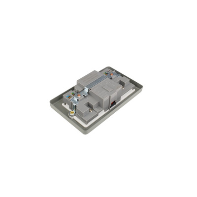 Timeguard 30A, BS Fixing, Active RCD Socket, Plastic, Surface Mount, Switched, 230 V ac