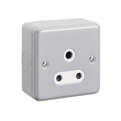 MK Electric 1 Gang Electrical Socket, 15A