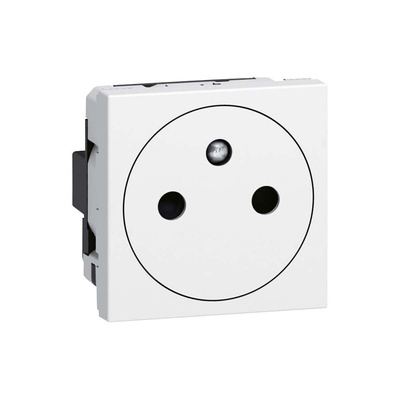 Legrand White 1 Gang Plug Socket, 16A, Indoor Use