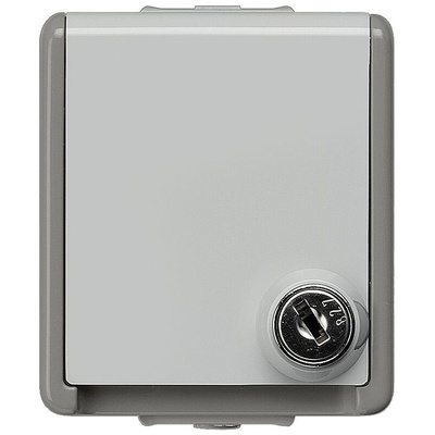 Siemens Grey 1 Gang Plug Socket, 16A, Indoor Use