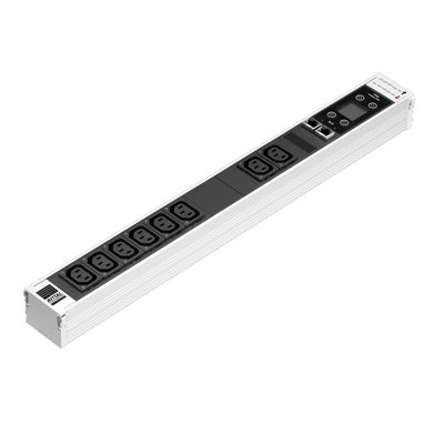 IEC C13 8 Gang Power Distribution Unit, 16A, 230 V