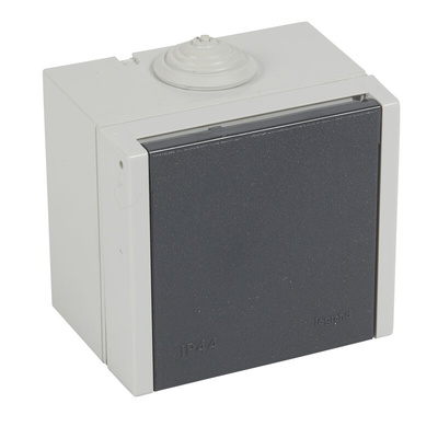 Legrand Grey Plug Socket, 3 Poles, 20A, NF Socket