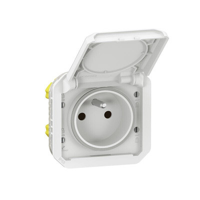 Legrand Black Plug Socket, 2 Poles, NF Socket