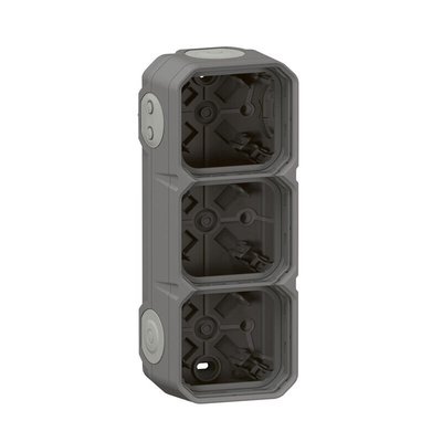 Legrand Grey Plug Socket, 3 Poles, NF Socket