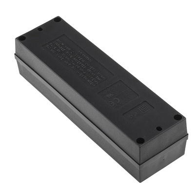 IEC C13 4 Gang Cable Trunking Power Block, 250 V ac