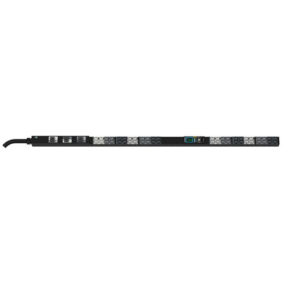 IEC C13, IEC C19 48 Gang Power Distribution Unit, 15.24cm Cable, No, 32A, 400 V, Fused