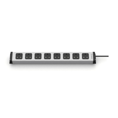 Type G - British 8 Gang Power Distribution Unit, 1.5m Cable, 13A, 230 V, Fused