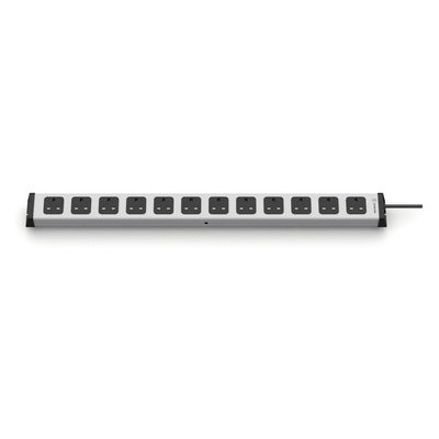 Type G - British 12 Gang Power Distribution Unit, 1.5m Cable, 13A, 230 V, Fused