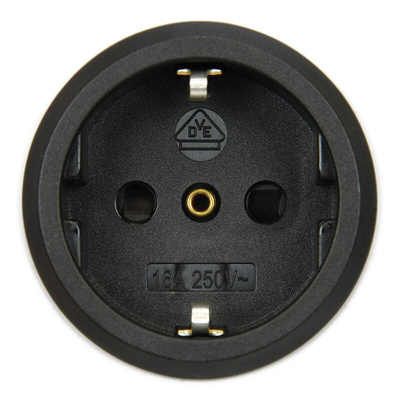 Type F - German Schuko 12 Gang Power Distribution Unit, 1.5m Cable, 16A, 250 V, Surge Protected