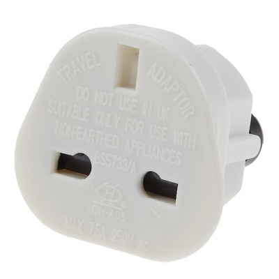 RS PRO UK to Australia, US Travel Adapter, Rated At 7.5A
