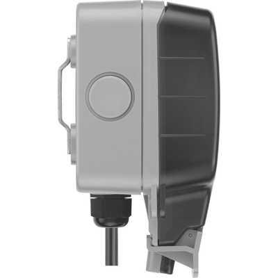 BG Electrical 13A, BS Fixing, Passive, 2 Gang RCD Socket, Polycarbonate, Surface Mount , Switched, IP66 , Outdoor, 250