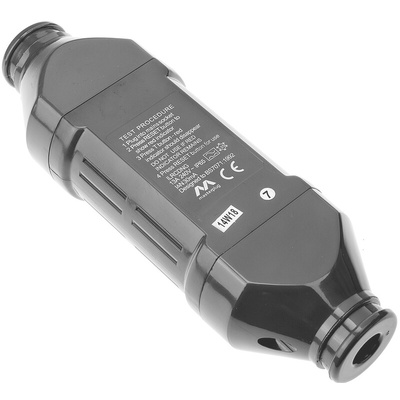 Masterplug Inline Mains RCD Connector Adapter 2 Pole ,Rated At 13A,240 V ac