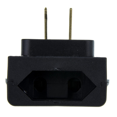 PowerConnections Europe to USA Mains Connector Converter, Rated At 10A