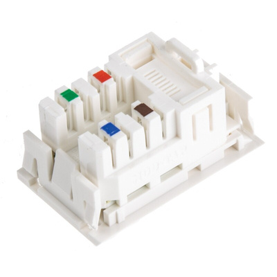 Molex Premise Networks PowerCat MOD-SNAP Series Female RJ45 Connector, Cat5e, UTP Shield