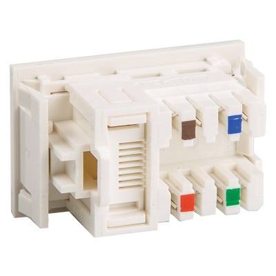 Molex Premise Networks PowerCat MOD-SNAP Series Female RJ45 Connector, Cat5e, UTP Shield