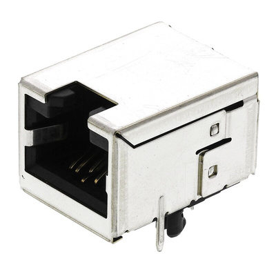 Bel-Stewart SS-60000 Series Female RJ45 Connector, PCB Mount, Cat6