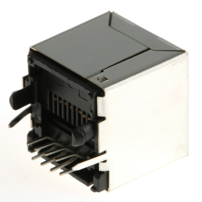 Bel-Stewart SS-60000 Series Female RJ45 Connector, Through Hole, Cat6