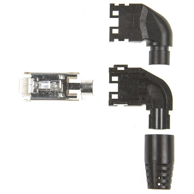 Hirose TM11P Series Male RJ45 Connector, Cable Mount, Cat3