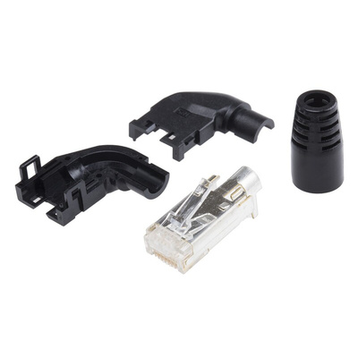 Hirose TM11P Series Male RJ45 Connector, Cable Mount, Cat3