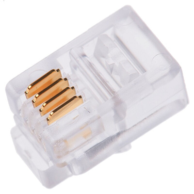 Bel-Stewart 940-SP Series Male RJ22 Connector, Cable Mount