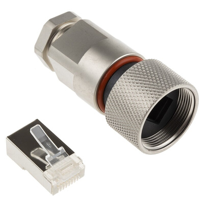 RS PRO Male RJ45 Connector, Cable Mount