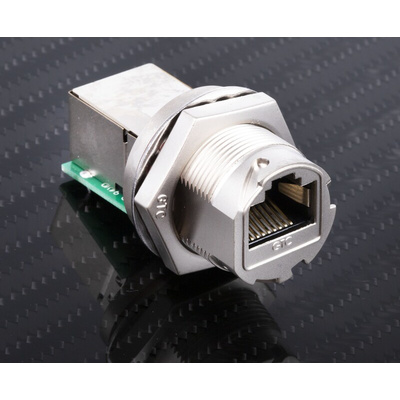 RS PRO Female RJ45 Connector, Panel Mount