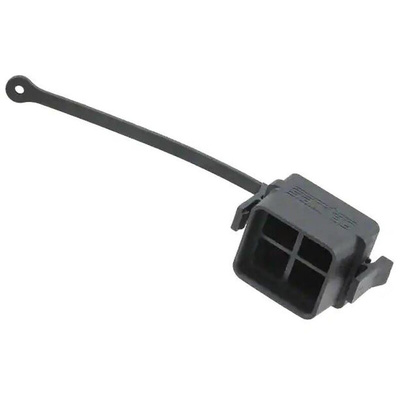 Samtec, DCA-RPBE-01-01-L Corded Dust Cap for use with RPBE Series Receptacles