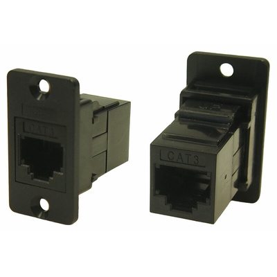RS PRO Female RJ11 Connector, Panel Mount, Cat3