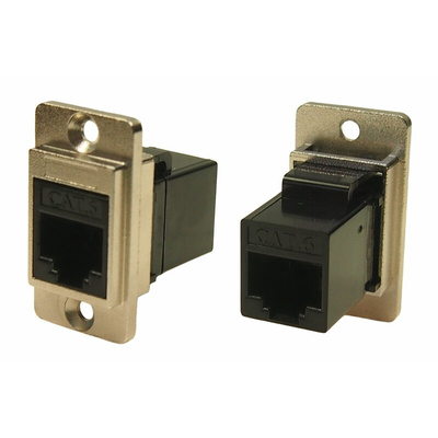 RS PRO Socket RJ45 Connector, Panel Mount, Cat6