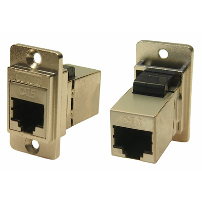 RS PRO Socket RJ45 Connector, Panel Mount, Cat6