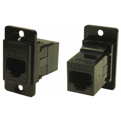 RS PRO Socket RJ11 Connector, Panel Mount, Cat3