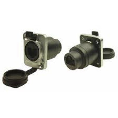 RS PRO Socket RJ45 Connector, Feed Through, Cat5e