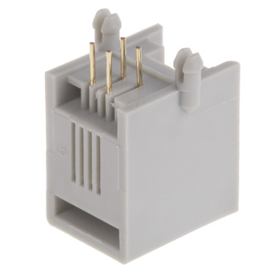 RS PRO Female RJ22 Connector, PCB Mount