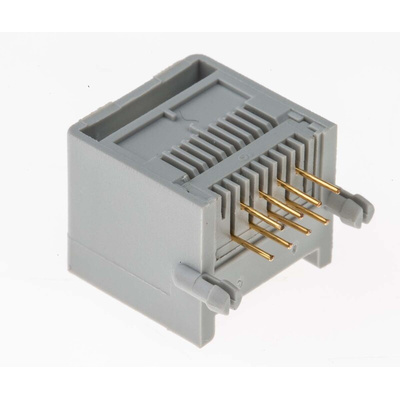 RS PRO Female RJ45 Connector, PCB Mount, Cat5