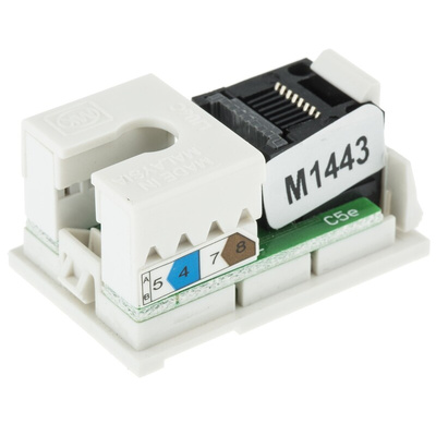 MK Electric Logic Plus Series Female RJ45 Connector, Cat5e