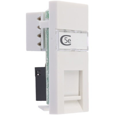 MK Electric Logic Plus Series Female RJ45 Connector, Cat5e