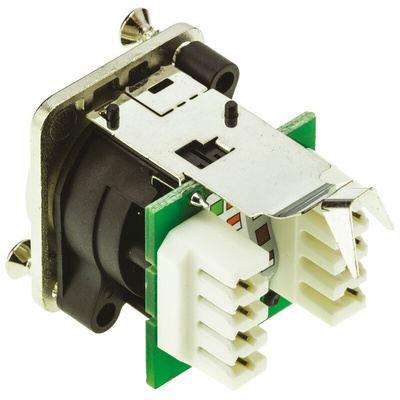 Neutrik etherCON Series Female RJ45 Connector, Cable Mount, Cat5e