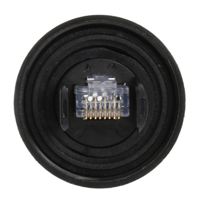 Bulgin Buccaneer Series Male RJ45 Connector, Cable Mount, Cat5e