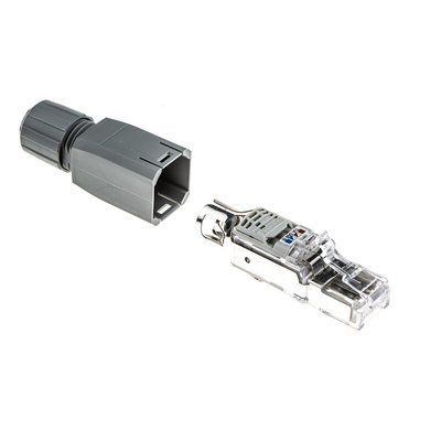 Phoenix Contact QUICKON Series Male RJ45 Connector, Cable Mount, Cat5