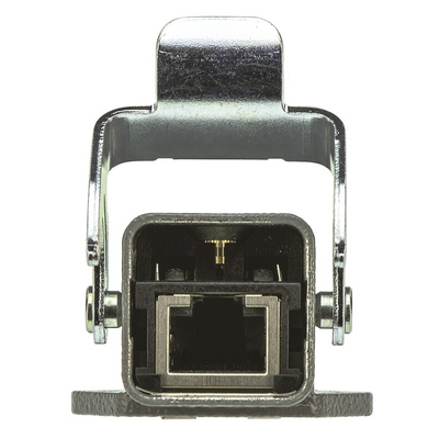 Harting Han 3A RJ45 Series Female RJ45 Connector, Panel Mount, Cat5