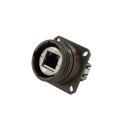 Amphenol Socapex RJFTV Series Female RJ45 Connector, Panel Mount, Cat5e