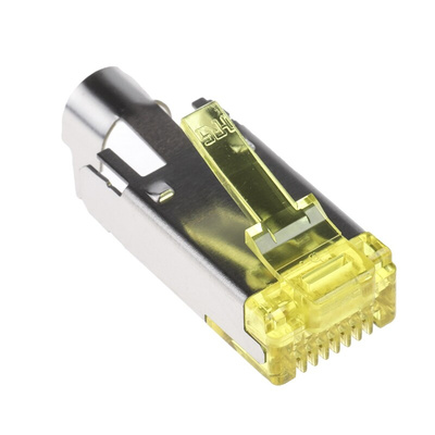 Hirose TM31P Series Male RJ45 Connector, Cable Mount, Cat6a