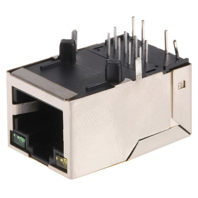 Wurth Elektronik Female RJ45 Connector, PCB Mount